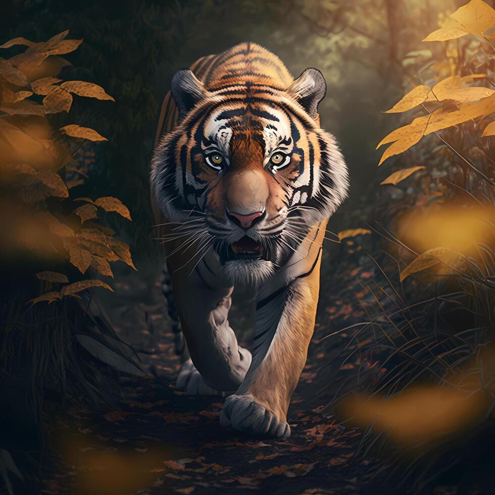 tiger animal illustration photo