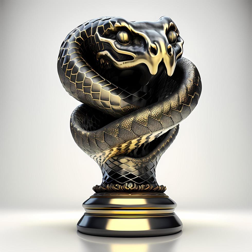 trophy illustration AI Generated photo