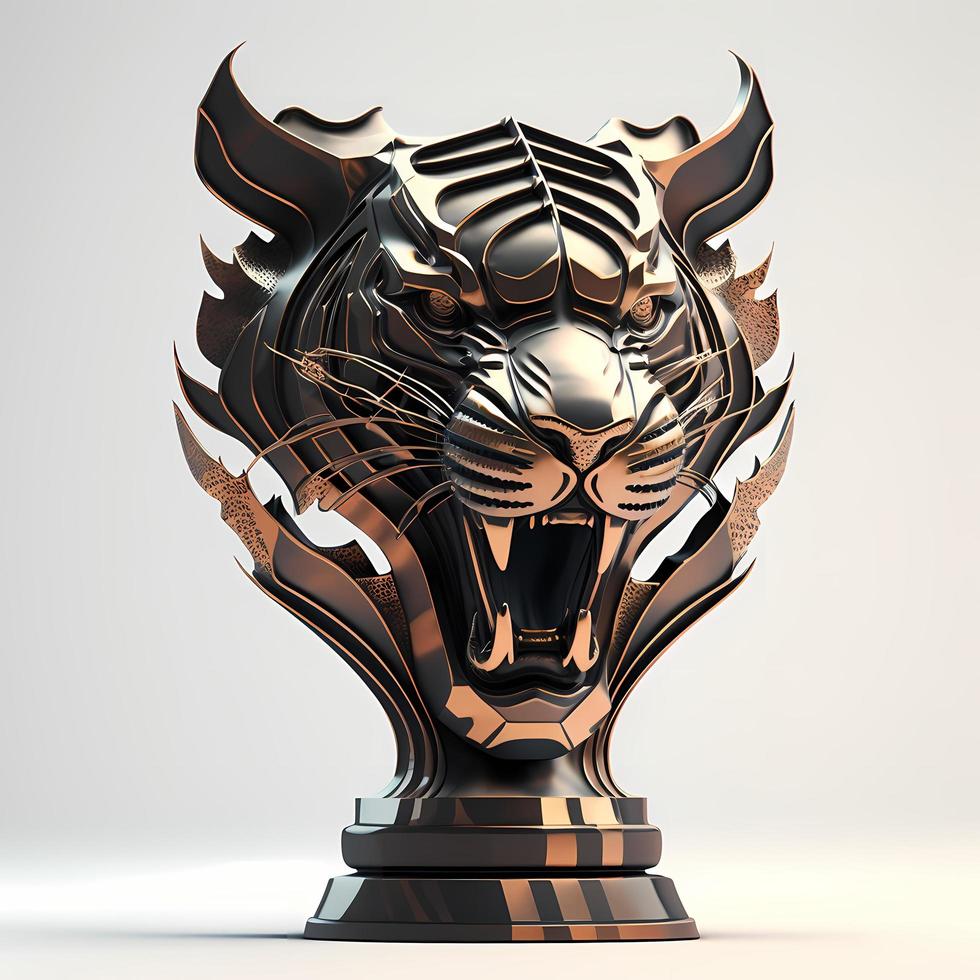 trophy illustration AI Generated photo