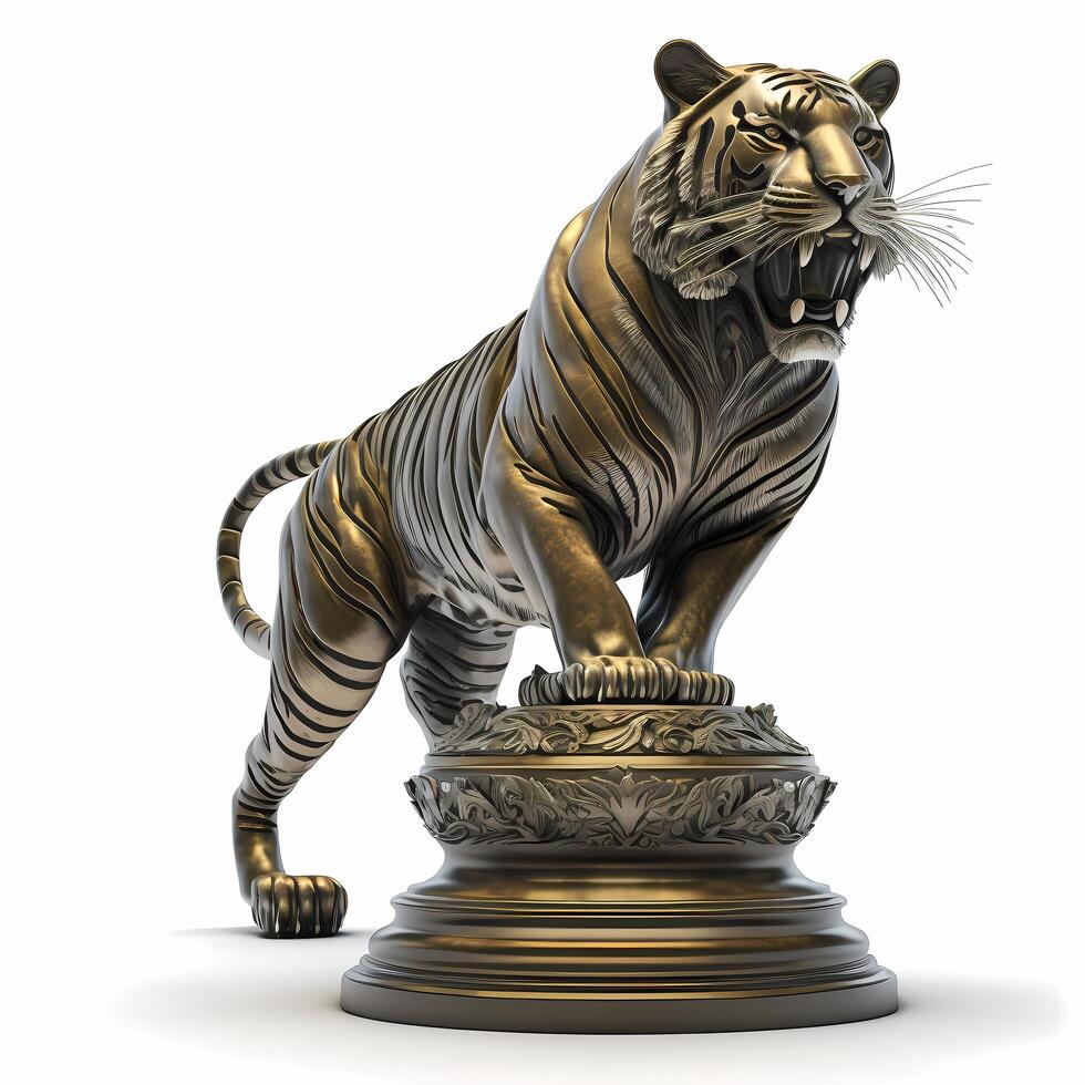 trophy illustration AI Generated photo