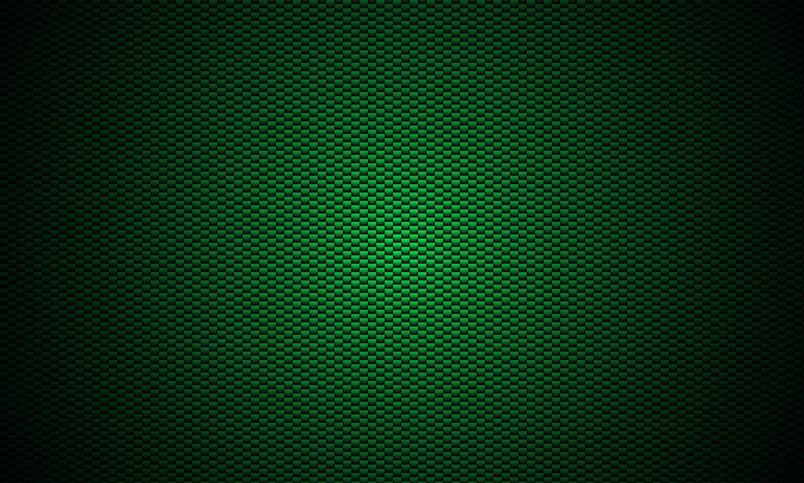 abstract green carbon fiber texture background vector