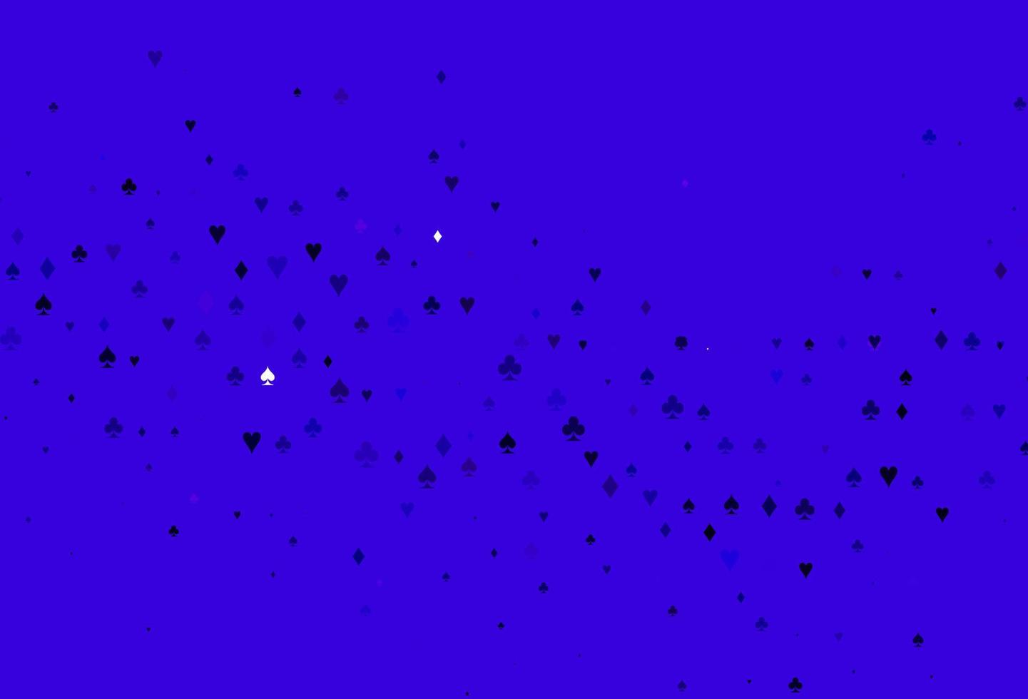 Light Multicolor, Rainbow vector pattern with symbol of cards.