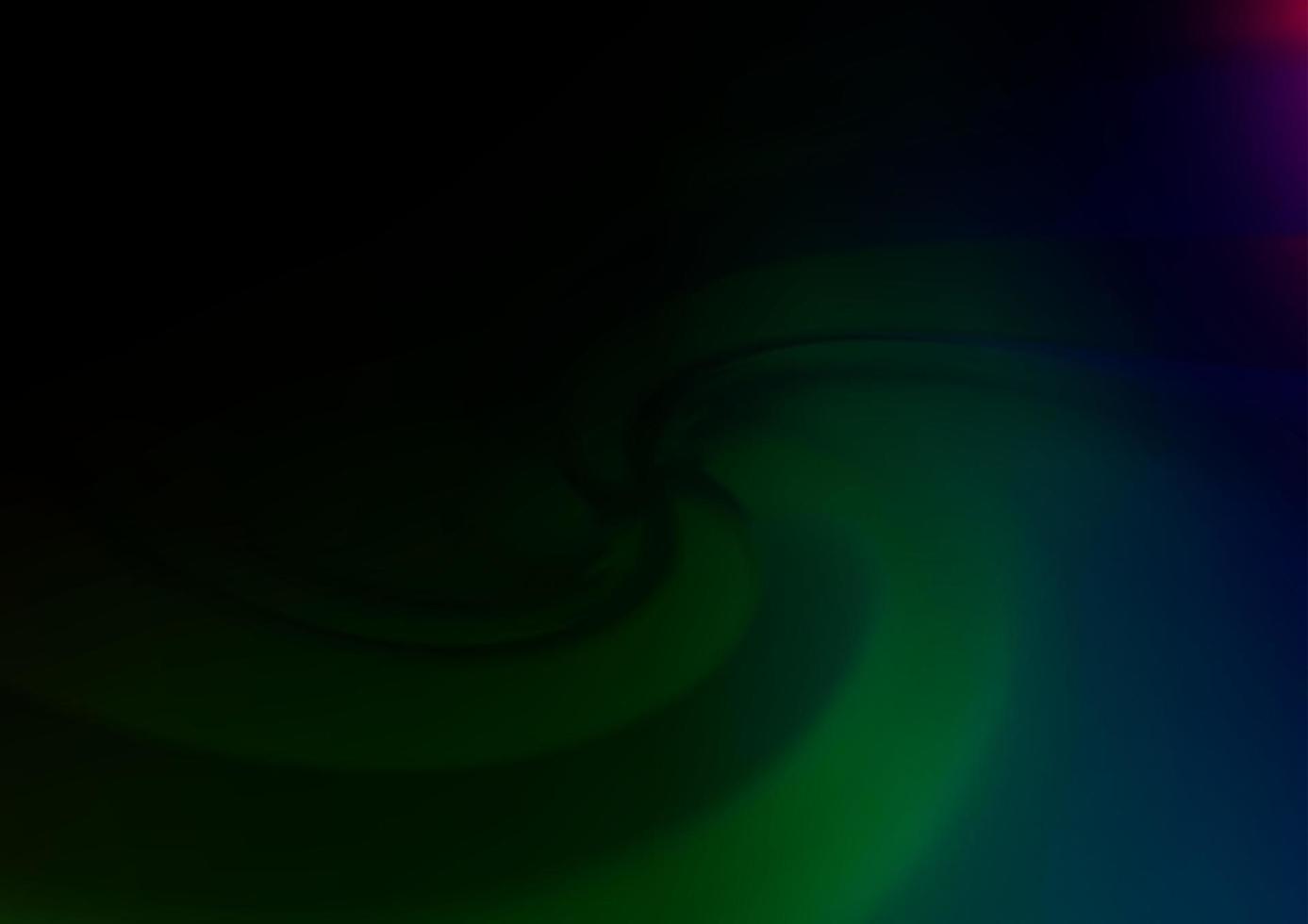 Dark Multicolor, Rainbow vector blurred background.