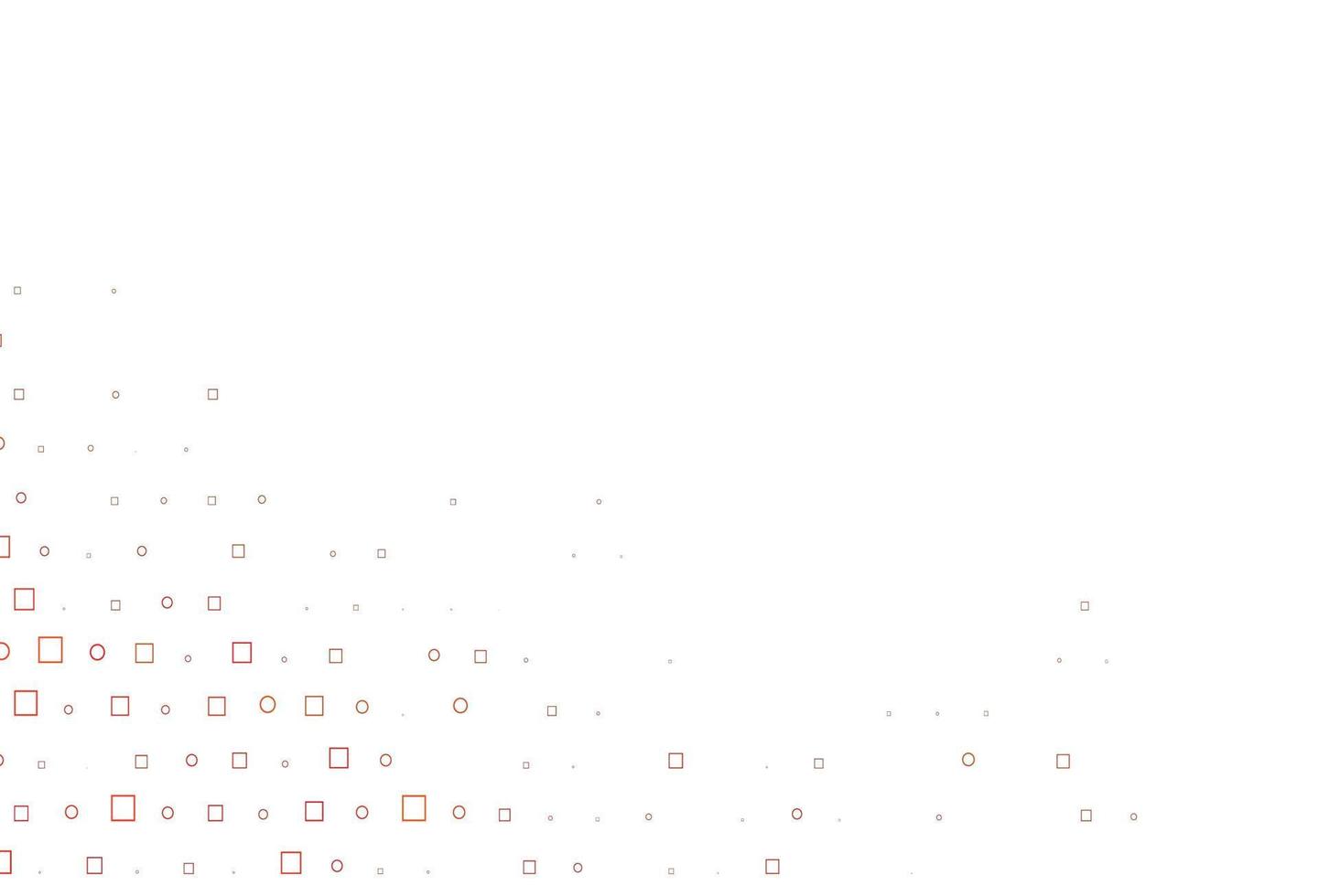 Light Orange vector backdrop with dots, spots, cubes.