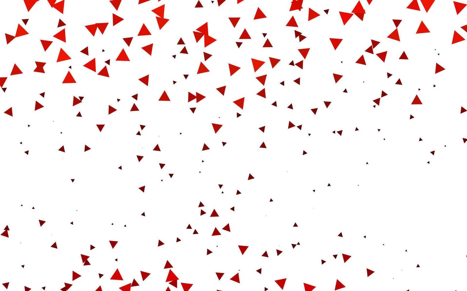 Light Orange vector background with triangles.