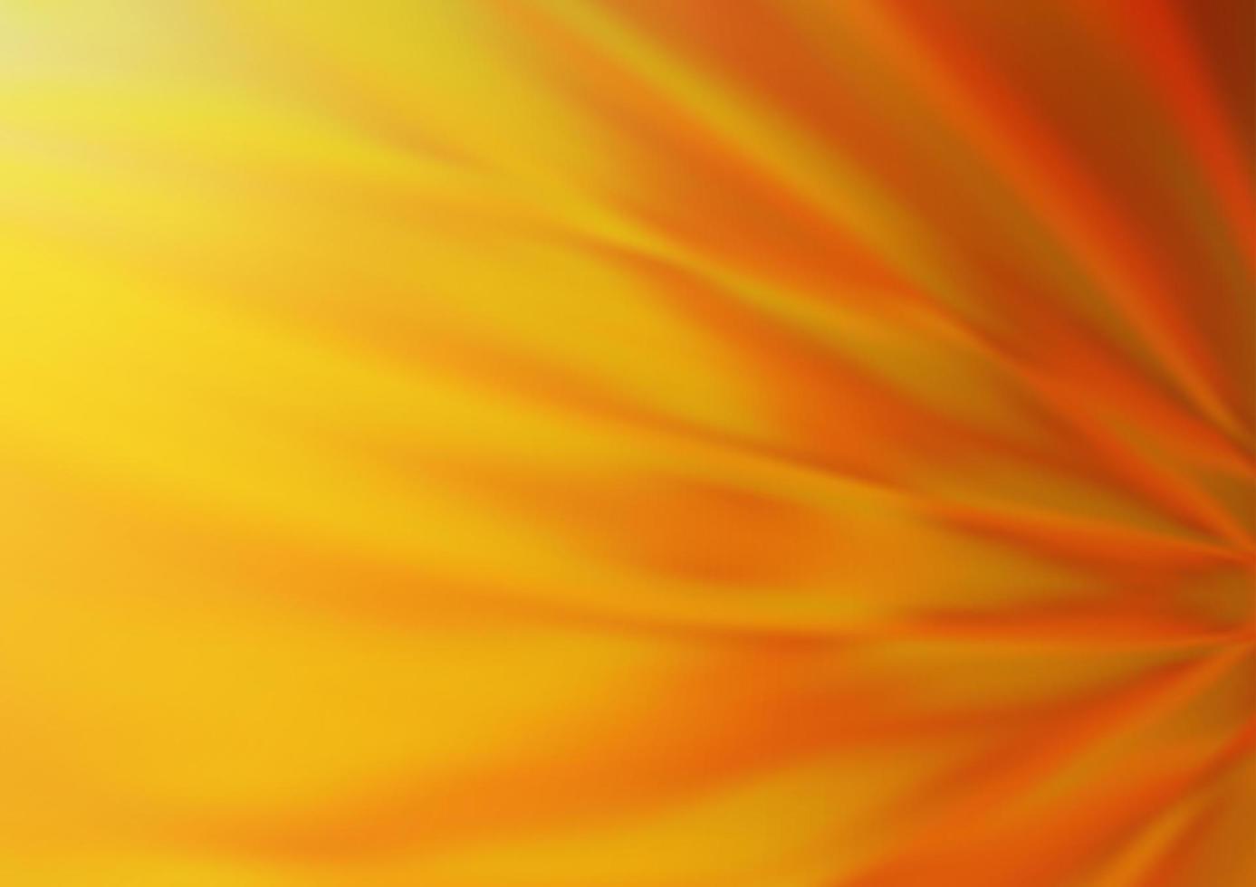 Light Orange vector blurred bright template.