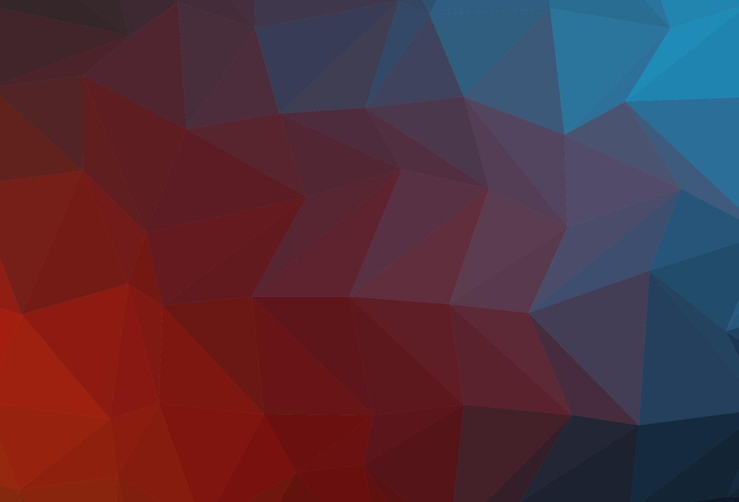 Dark Blue, Red vector abstract mosaic backdrop.