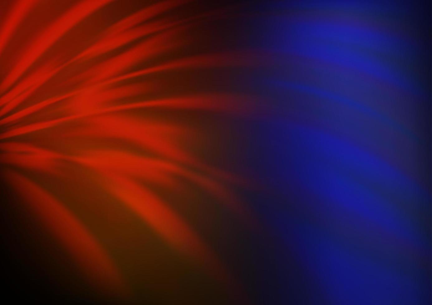 azul oscuro, vector rojo brillo borroso fondo abstracto.