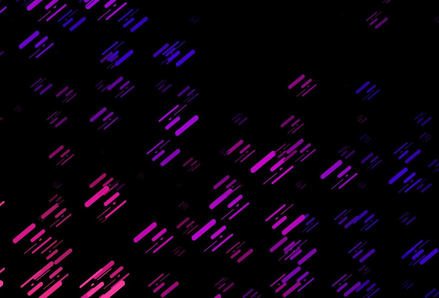 Dark Purple vector pattern with narrow lines.