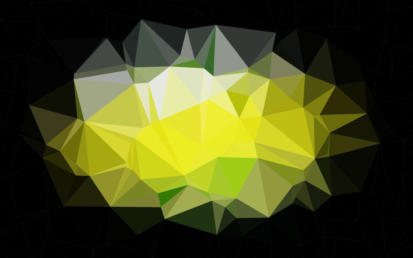 Light Blue, Yellow vector abstract polygonal texture.