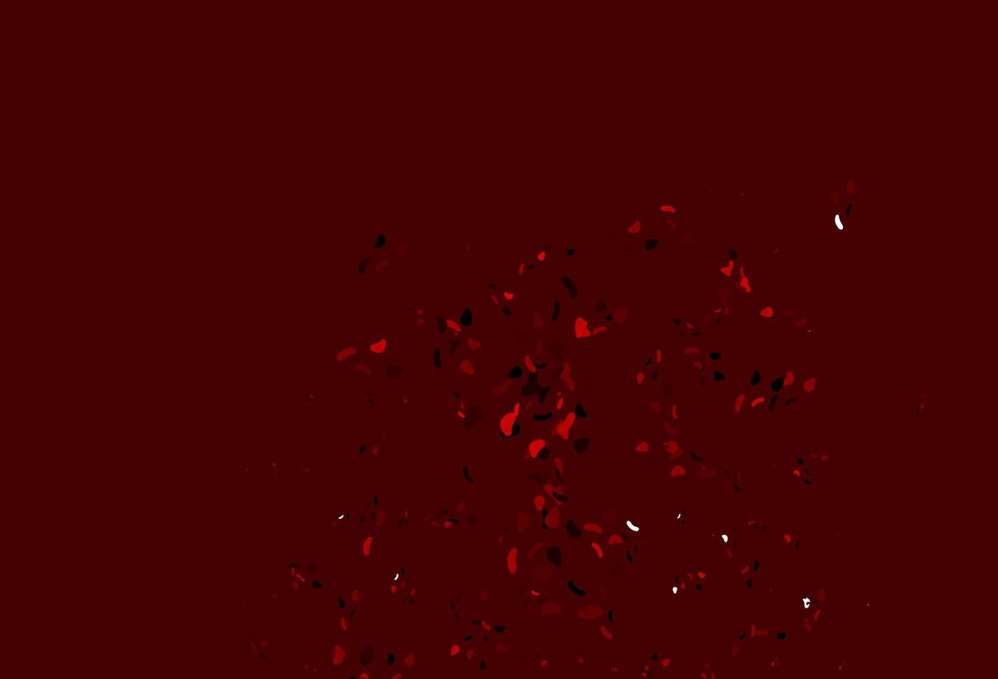 Light Red vector background with abstract forms.