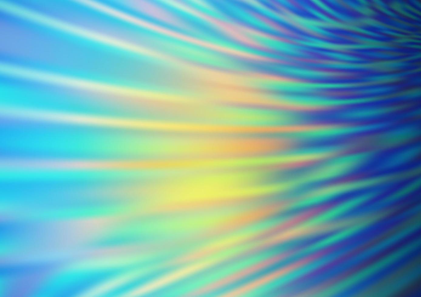 Light Blue, Yellow vector blurred bright background.