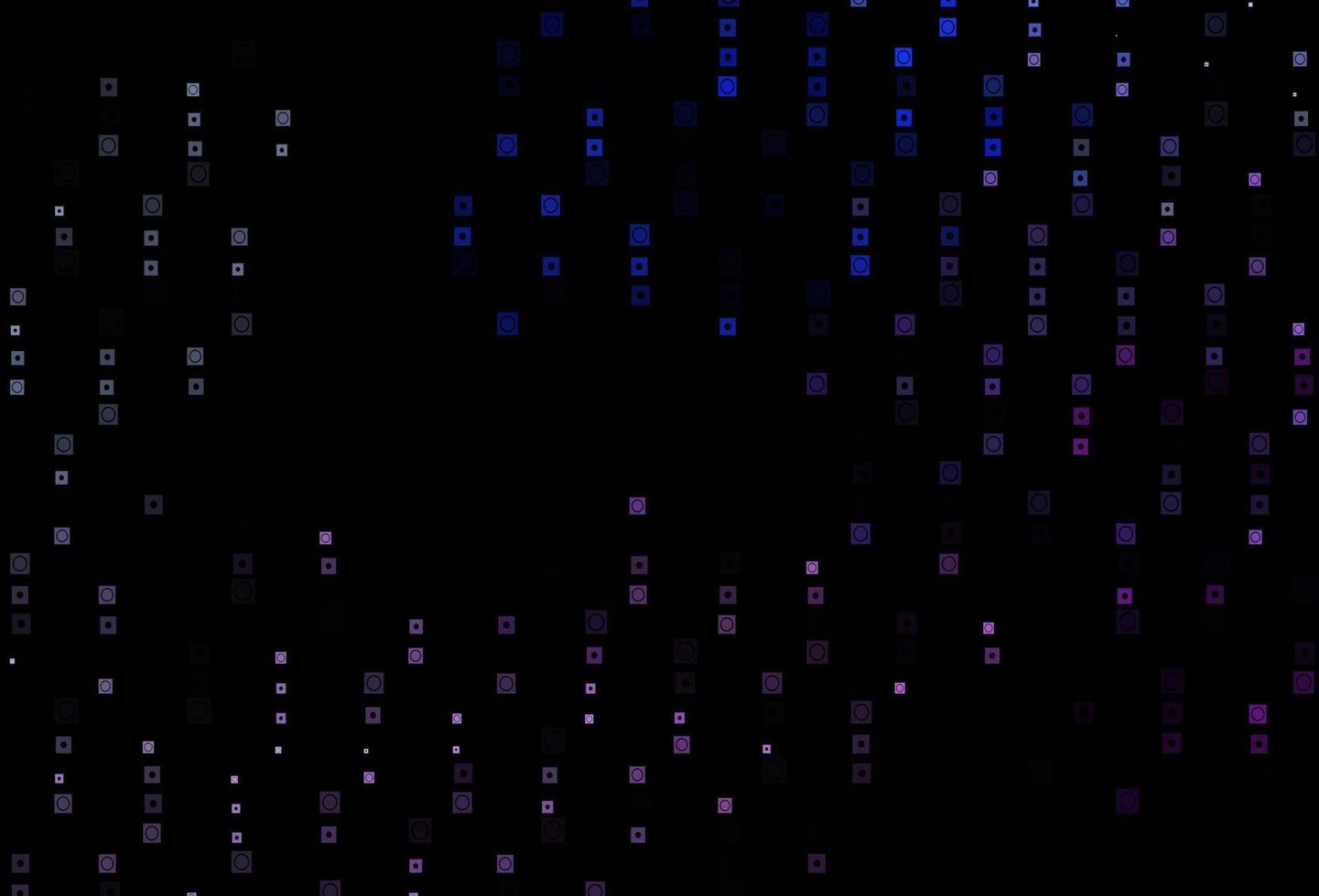 Dark Pink, Blue vector layout with lines, circles.