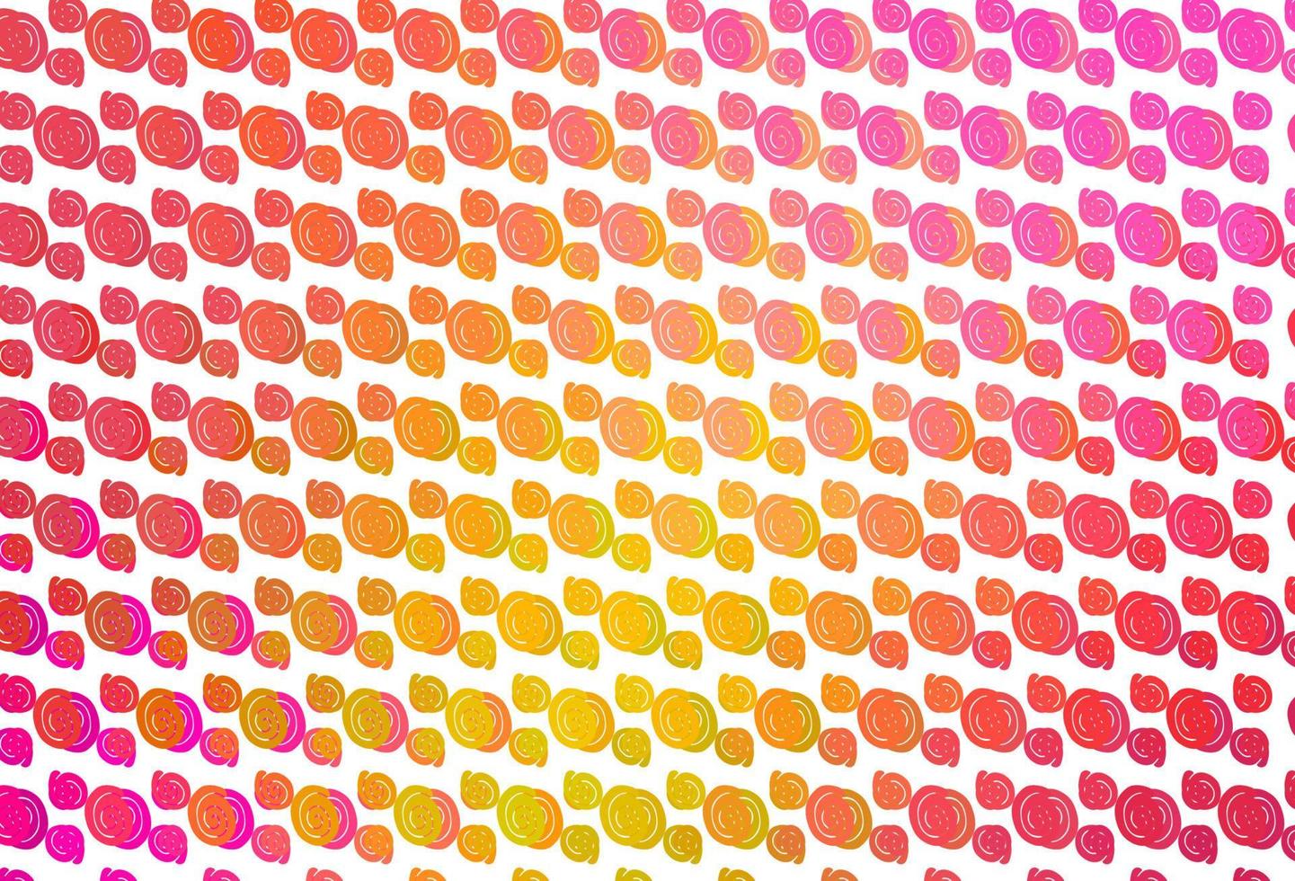 Light Pink, Yellow vector pattern with liquid shapes.