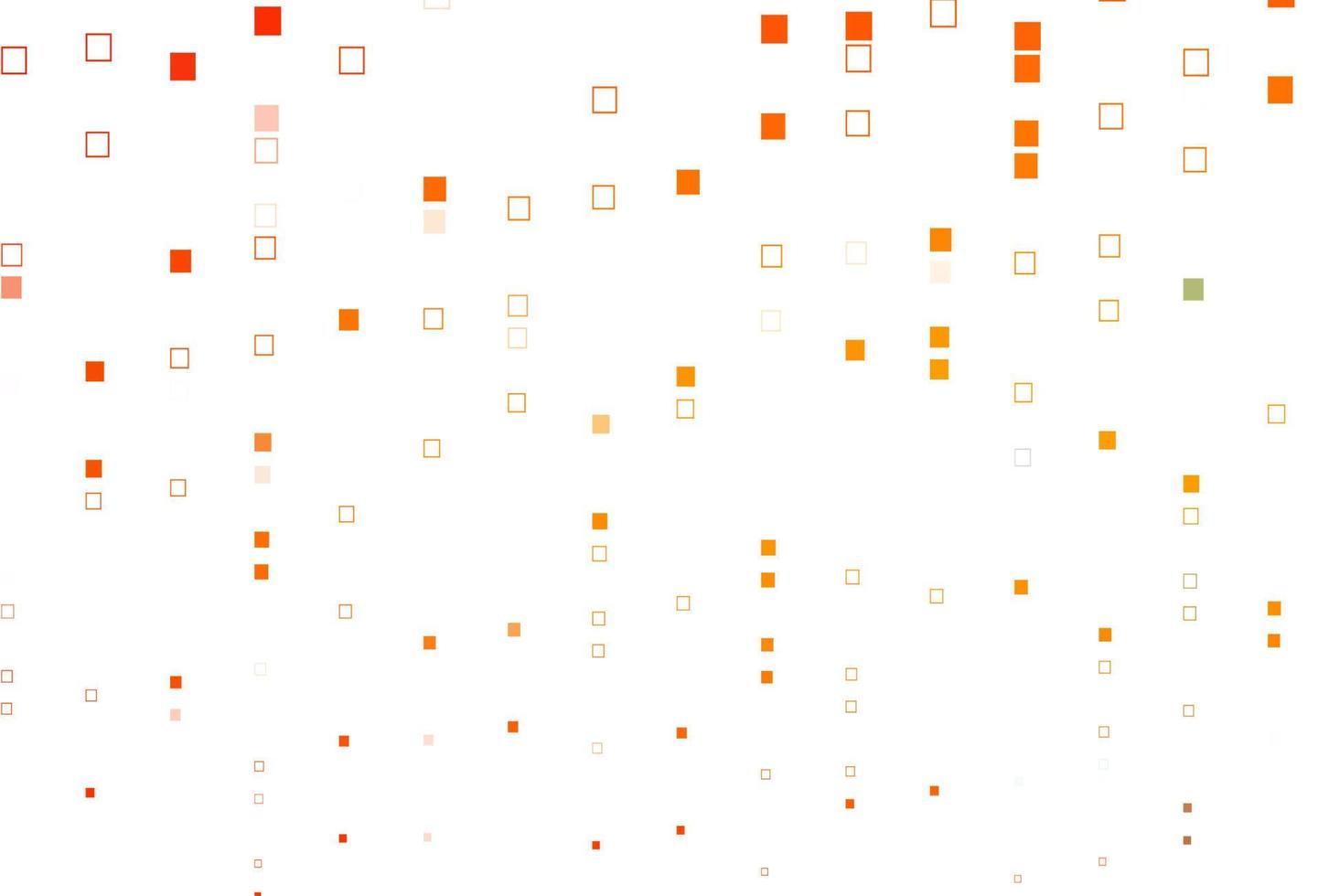 Light Orange vector template with square style.