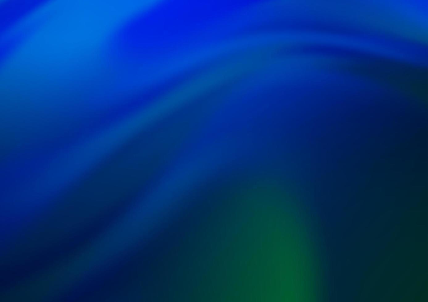 Fondo de vector azul oscuro, verde con formas de lava.