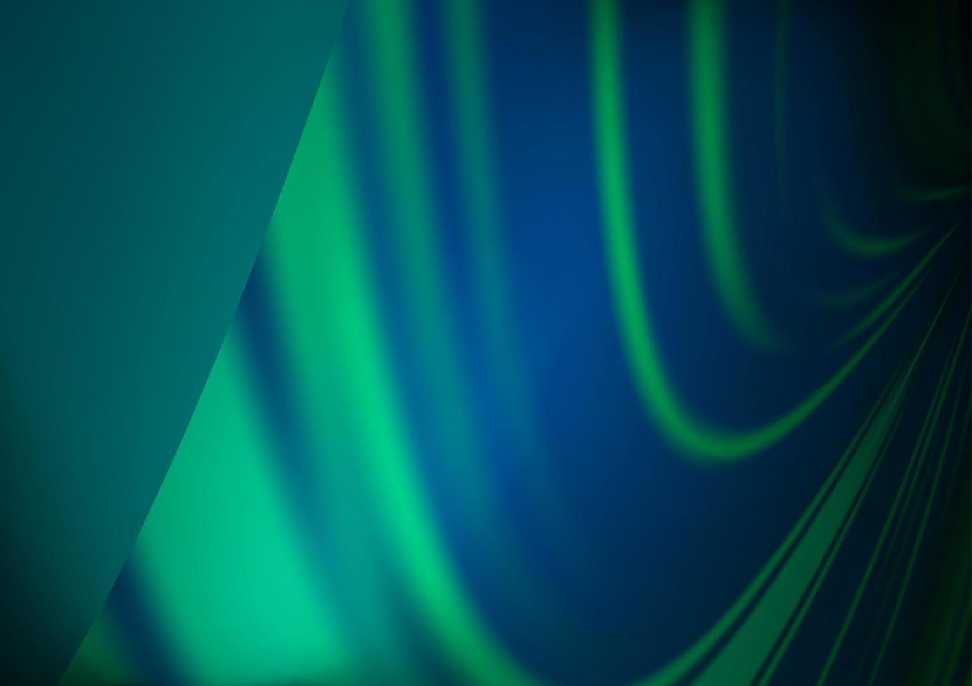 Dark Blue, Green vector abstract bokeh pattern.