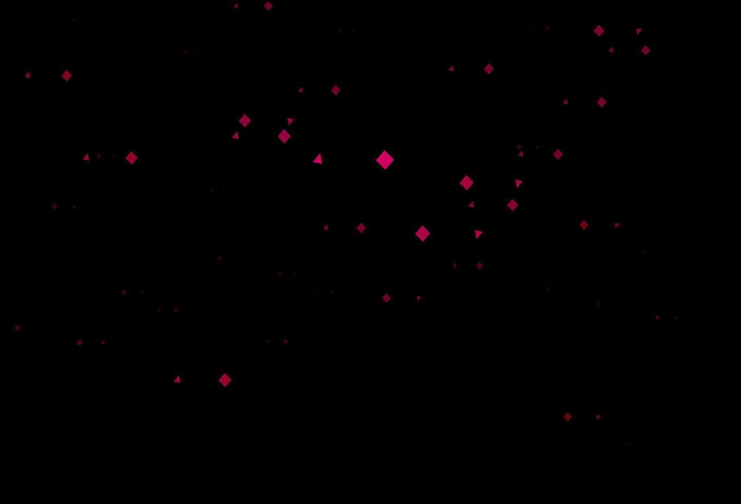 Dark pink vector layout with circles, lines, rectangles.
