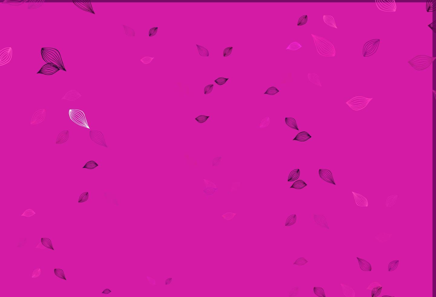 Light Pink vector sketch pattern.