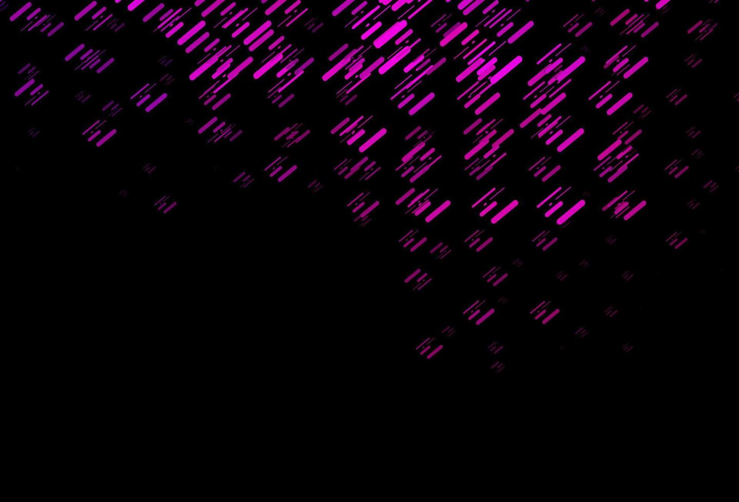 Dark Pink vector backdrop with long lines.