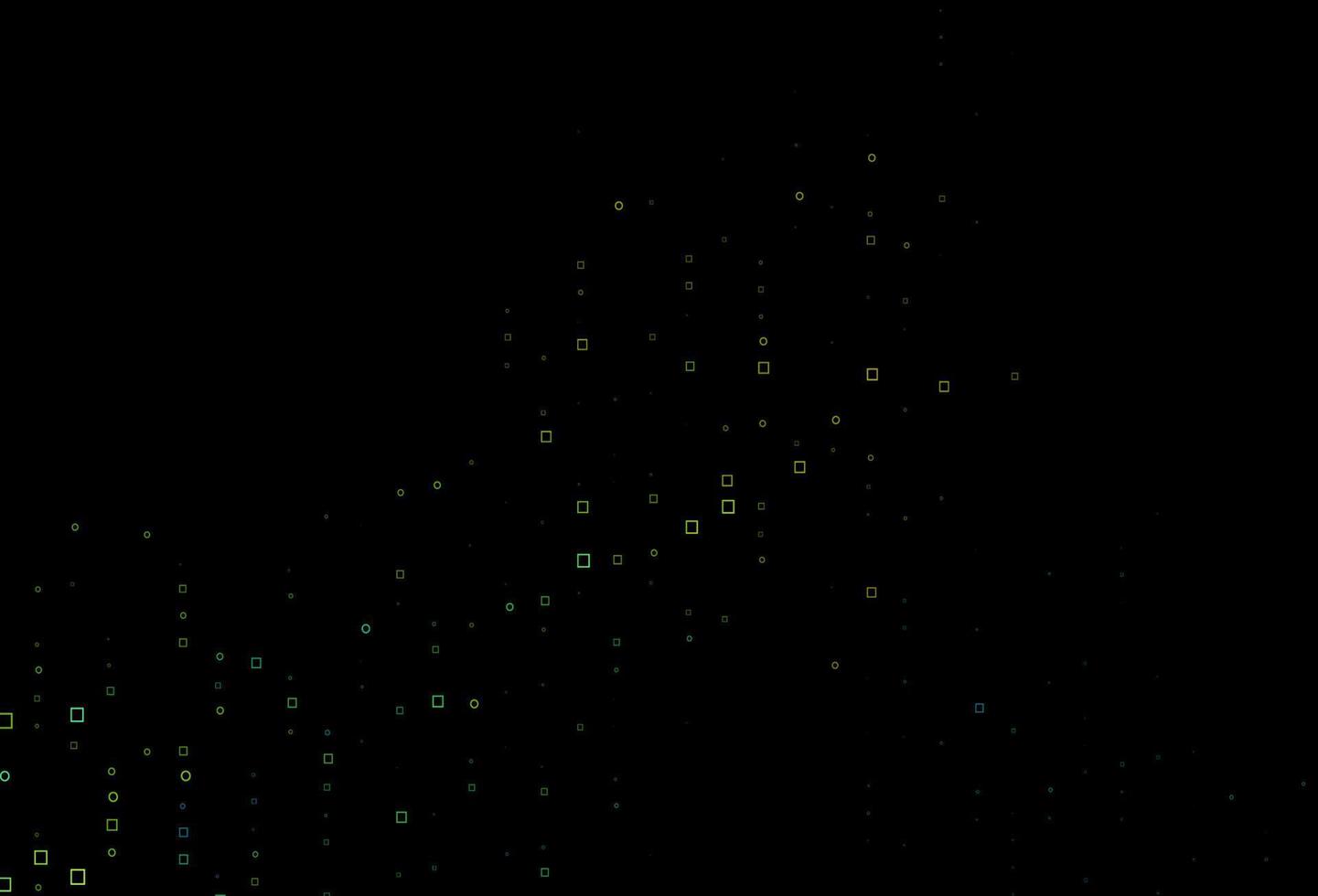Light Blue, Yellow vector texture with rectangular style.