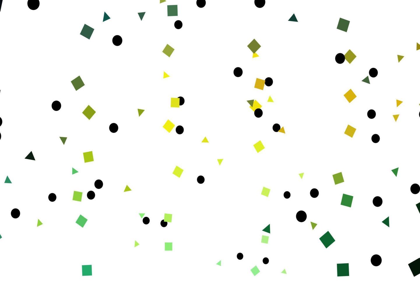 Light Blue, Yellow vector backdrop with lines, circles, rhombus.