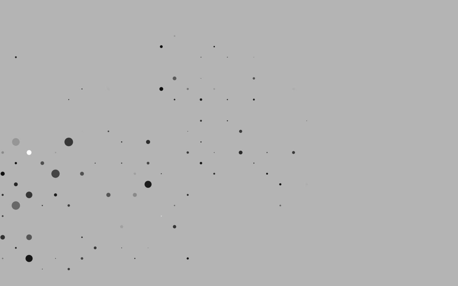 Light Silver, Gray vector pattern with spheres.