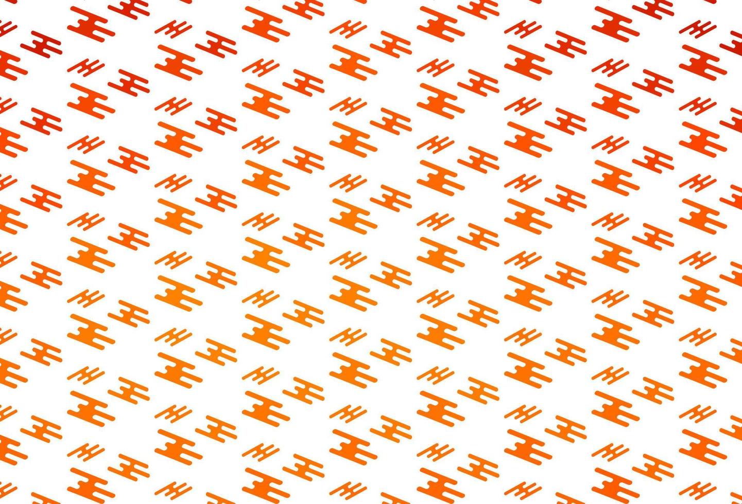 Light Orange vector backdrop with long lines.