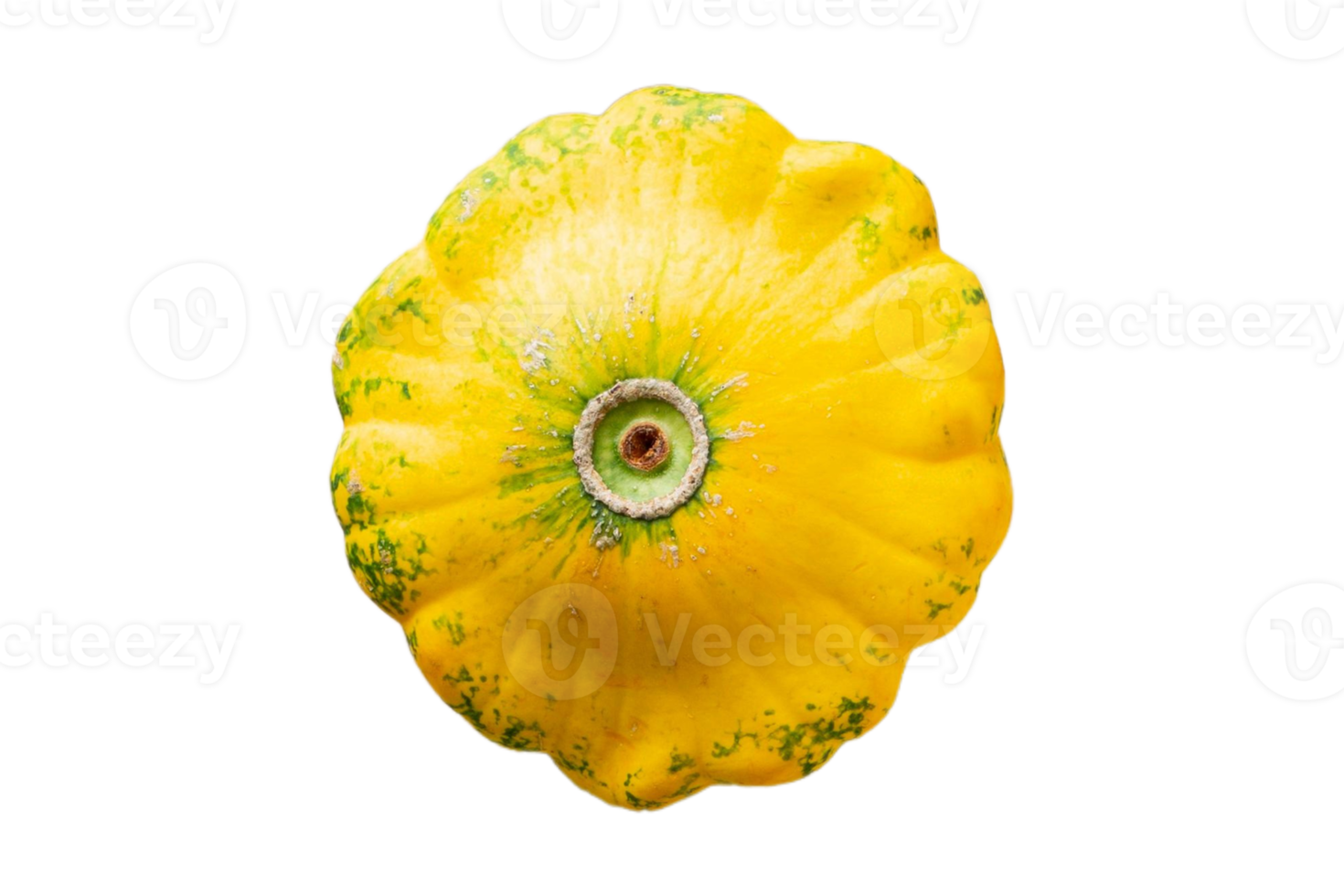 Yellow pumpkin isolated on a transparent background png