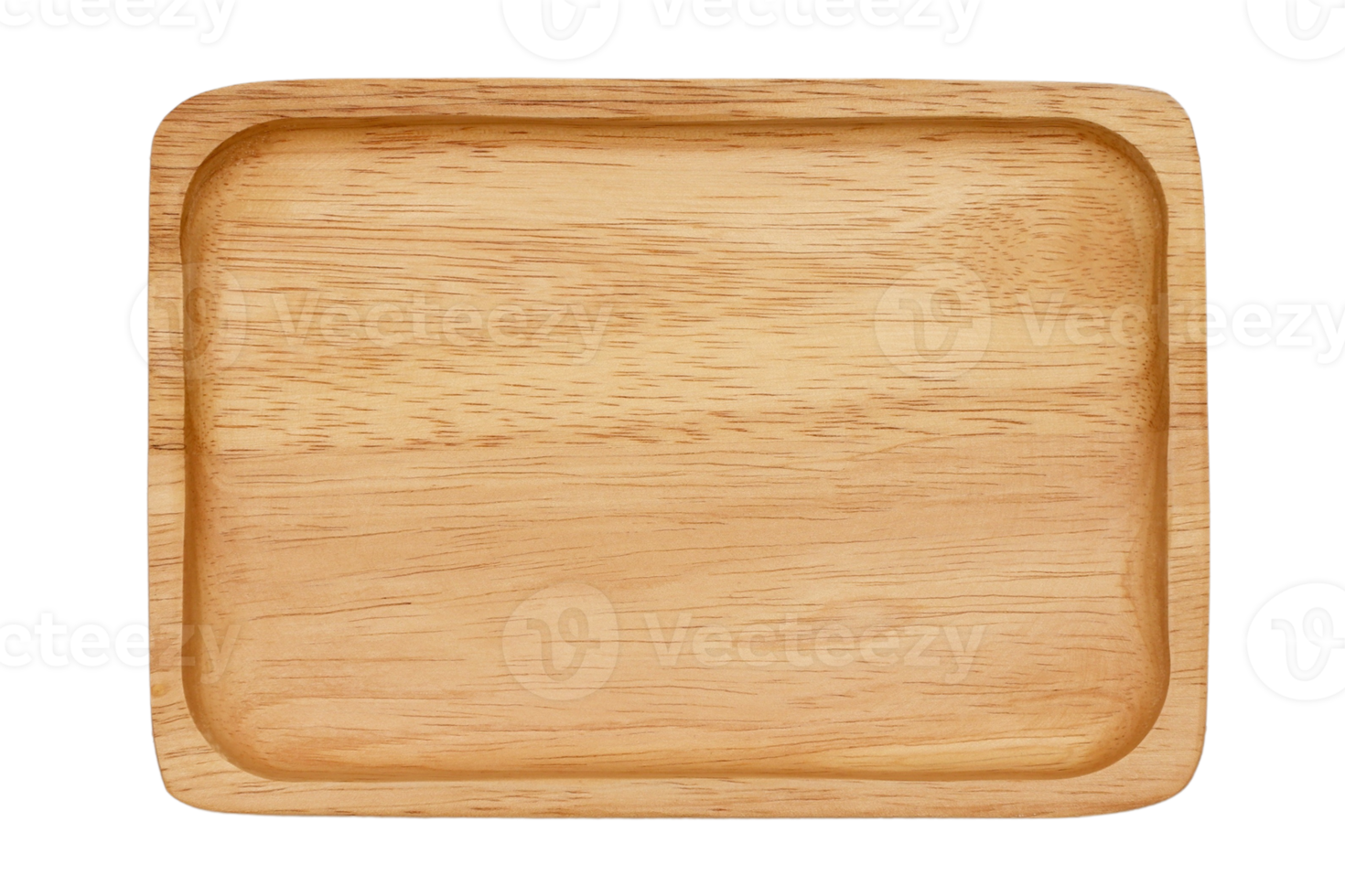 Beige wooden board isolated on a transparent background png