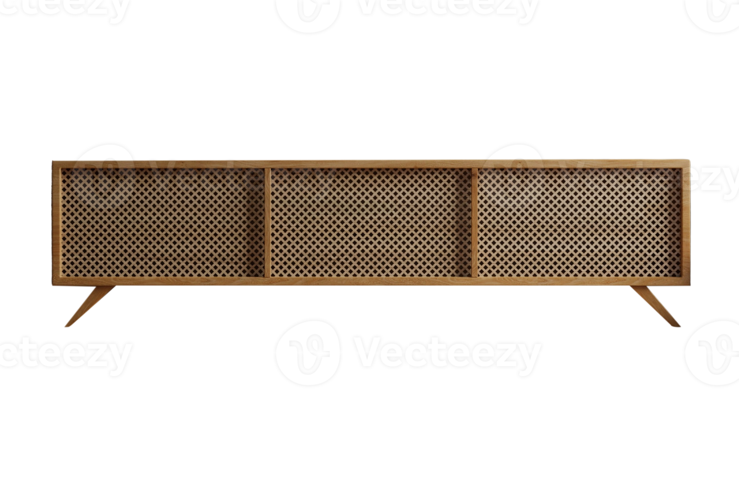 Brown storage cabinet isolated on a transparent background png