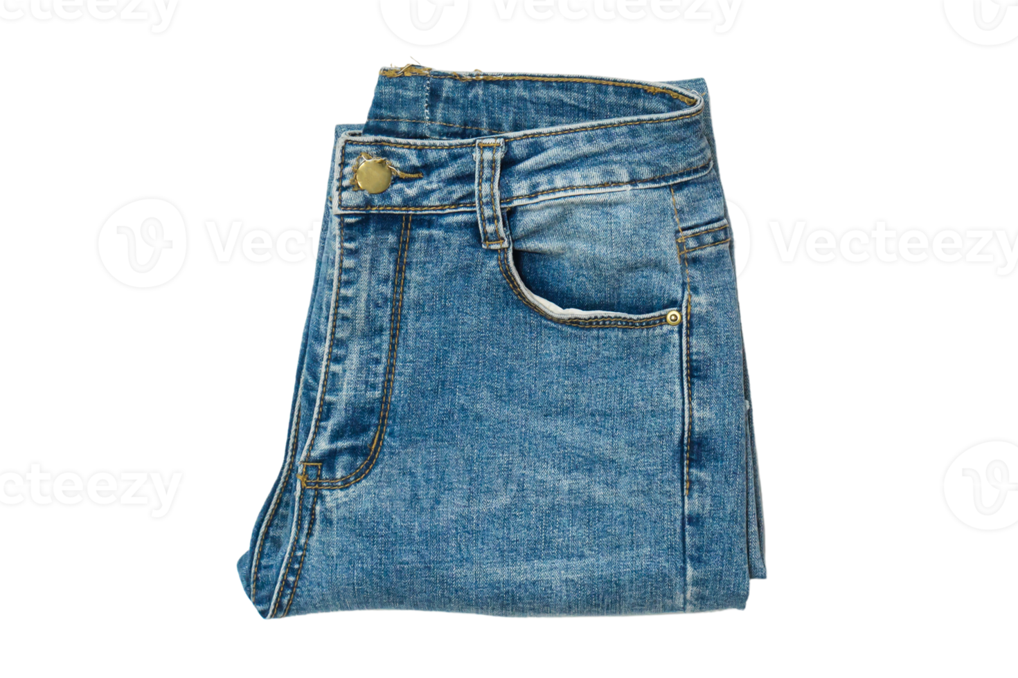 Blue denim shorts isolated on a transparent background png