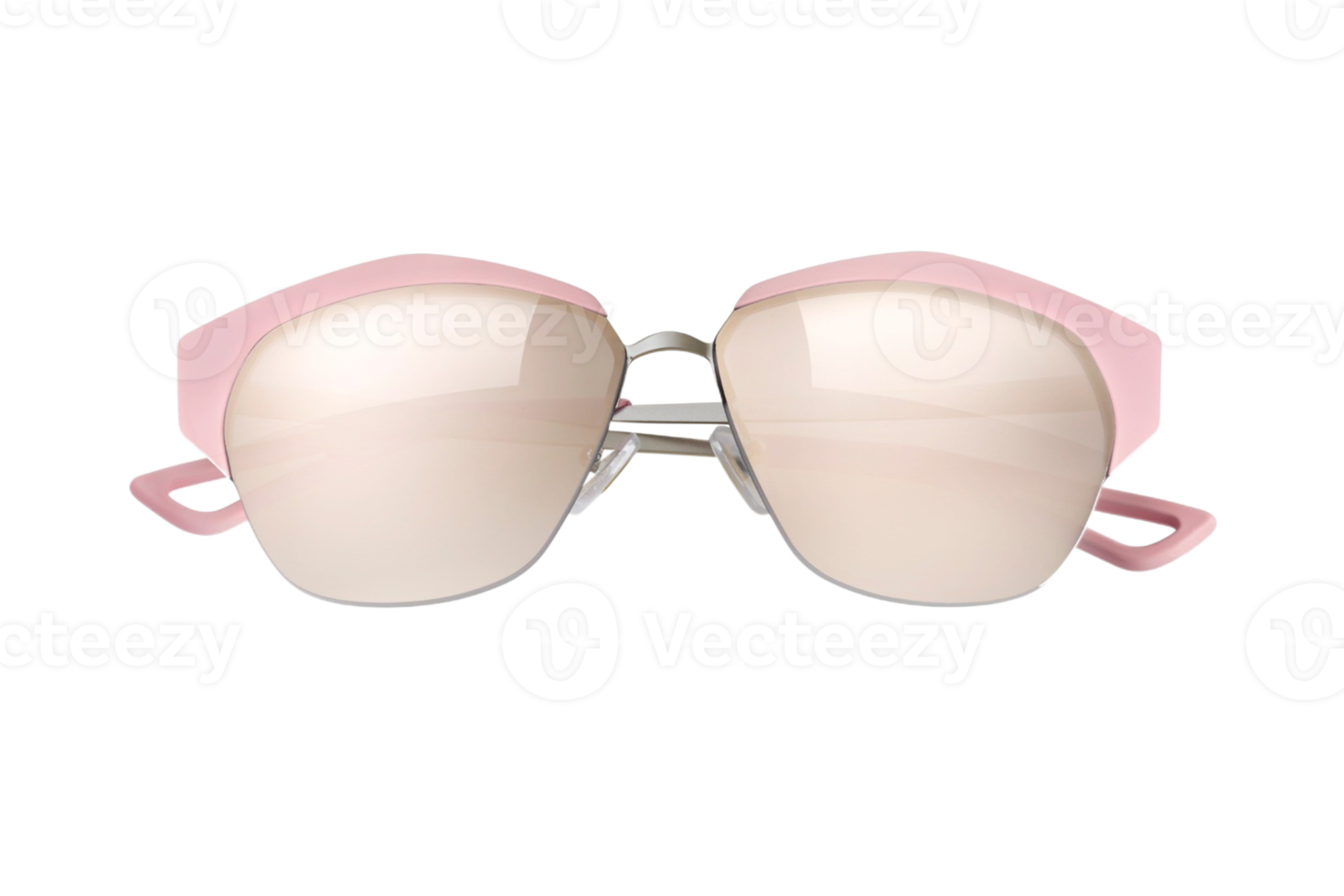 Pink sunglasses isolated on a transparent background png