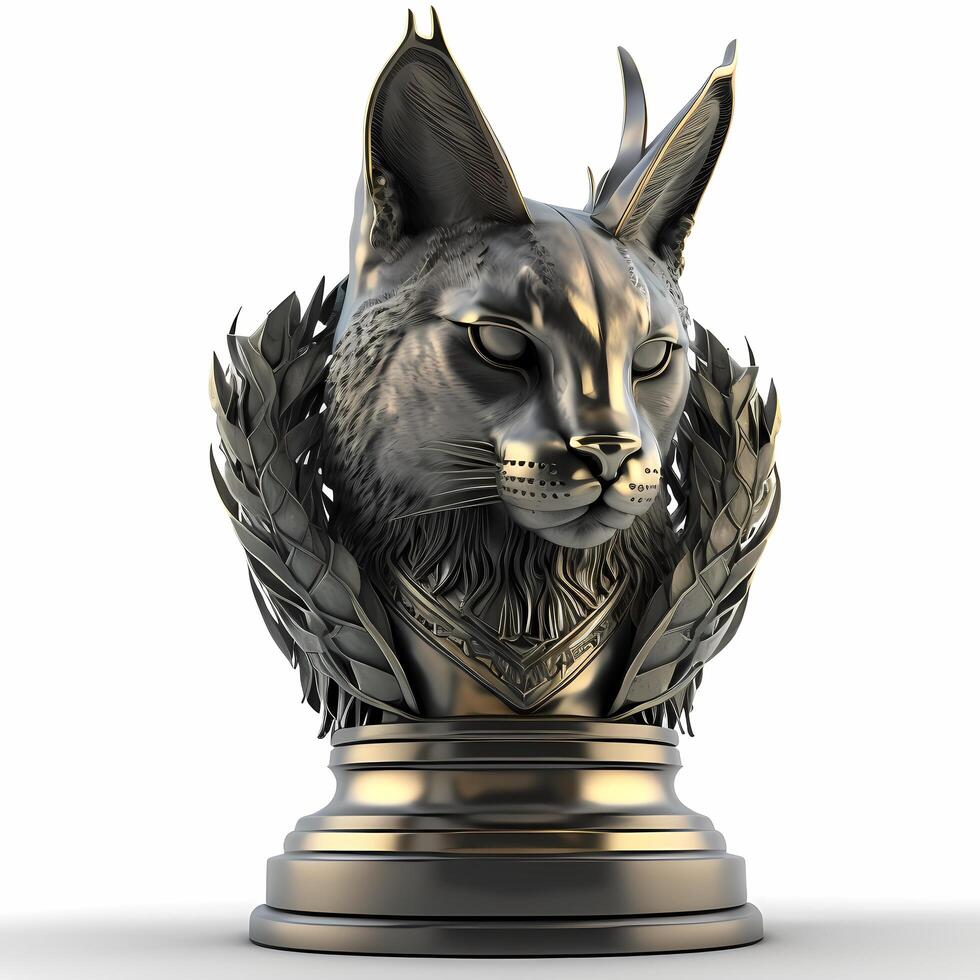 trophy illustration AI Generated photo