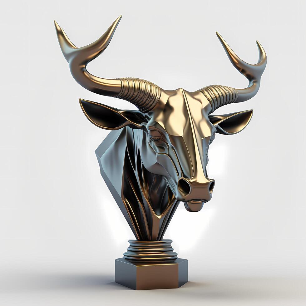 trophy illustration AI Generated photo