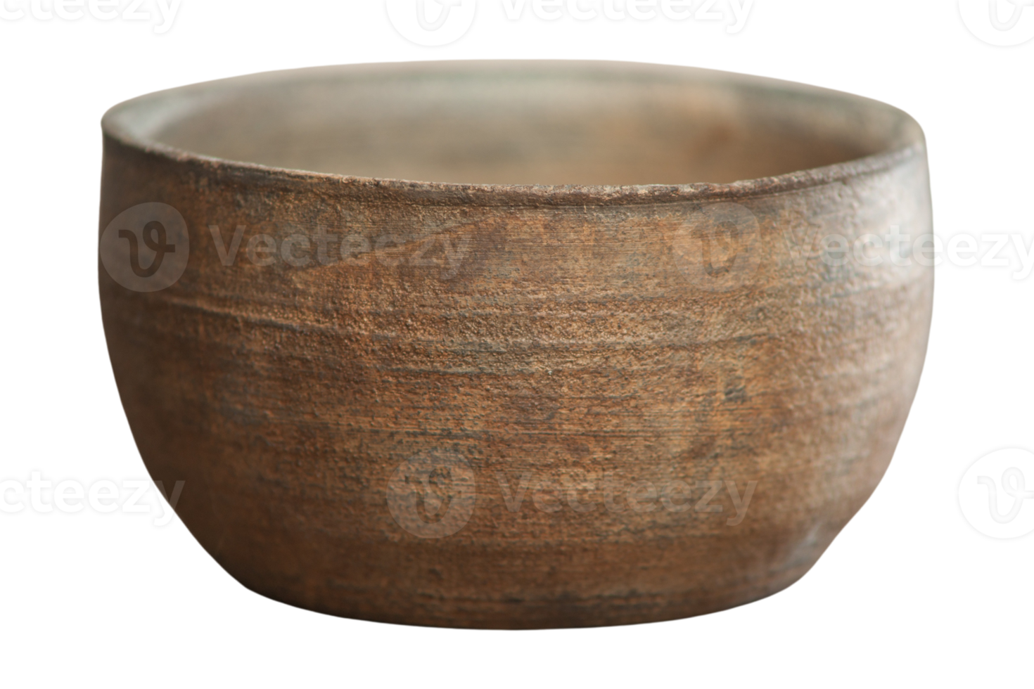 Brown pot isolated on a transparent background png