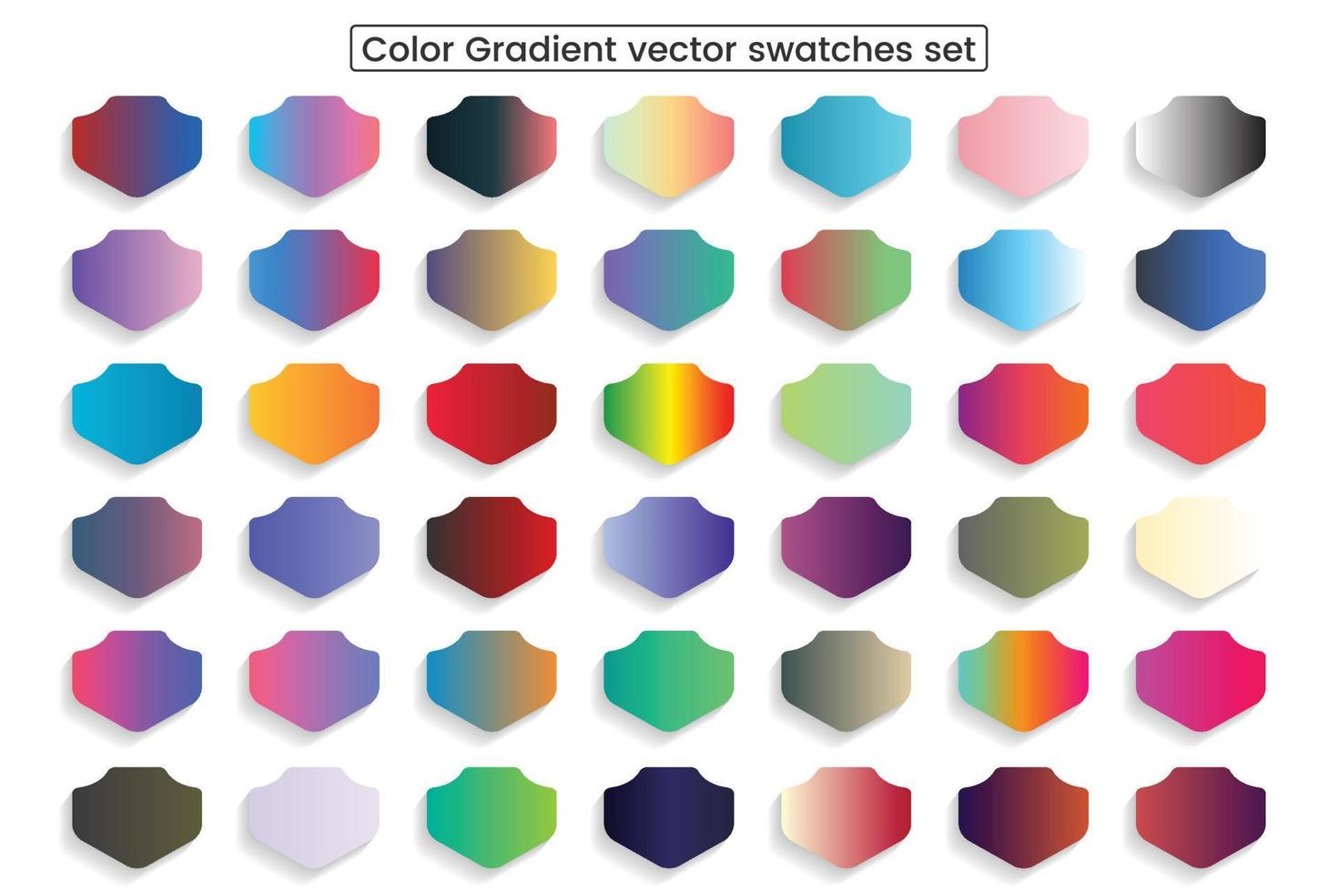 Colorful gradient background bright smooth vibrant set vector