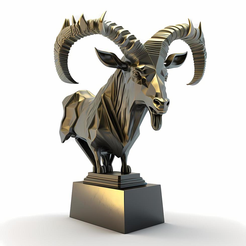 trophy illustration AI Generated photo