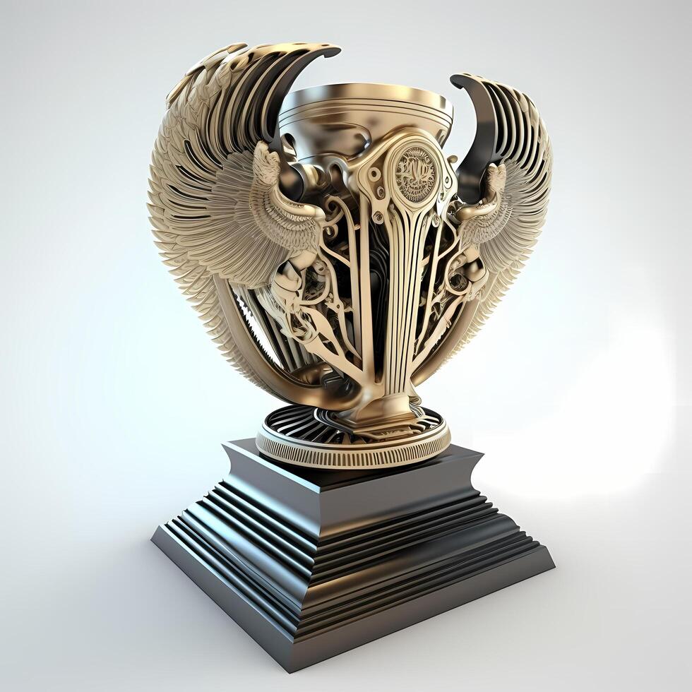 trophy illustration aesthetic photo