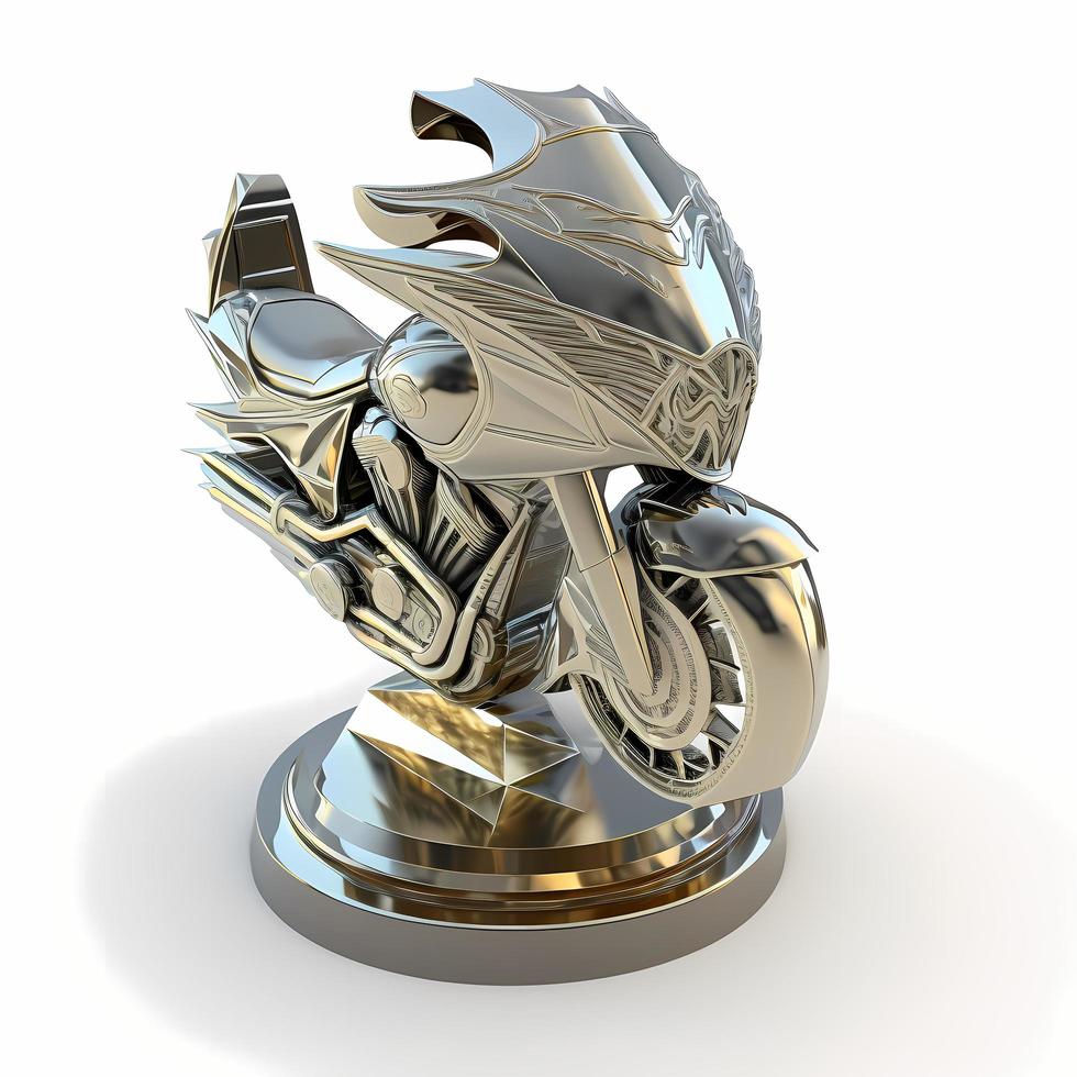 trophy illustration AI Generated photo