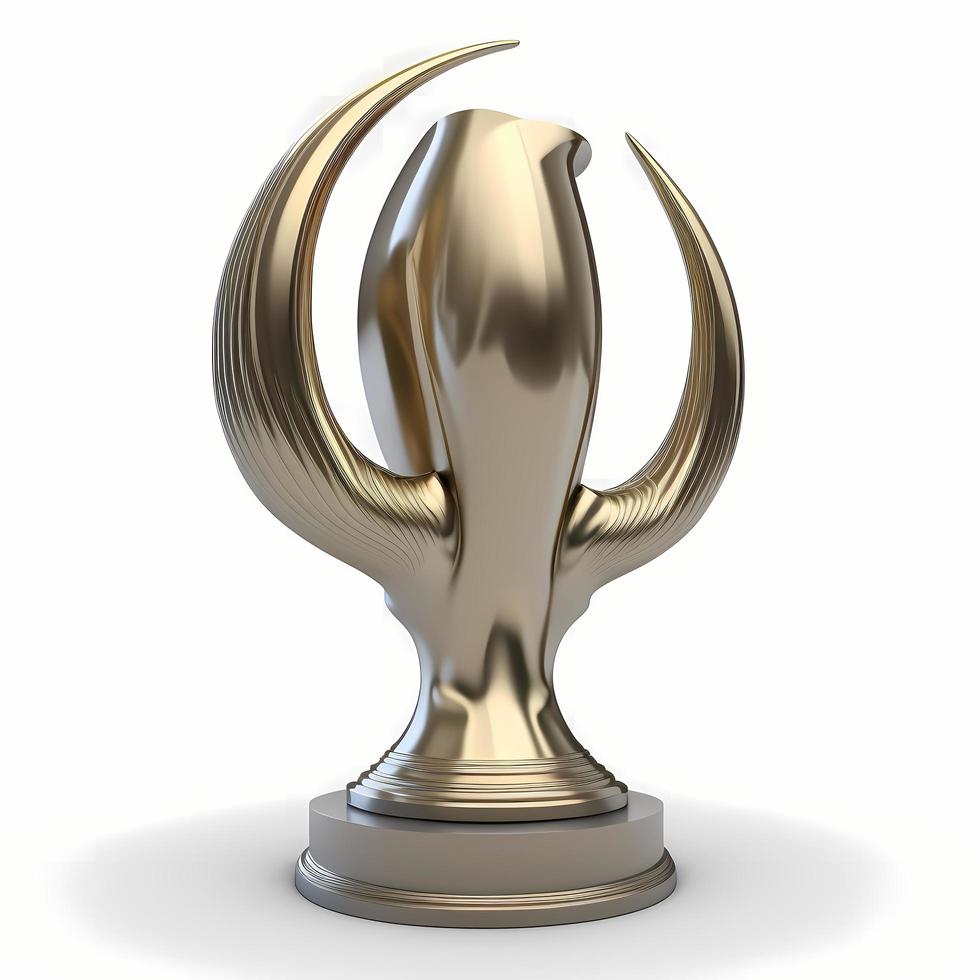 trophy illustration AI Generated photo