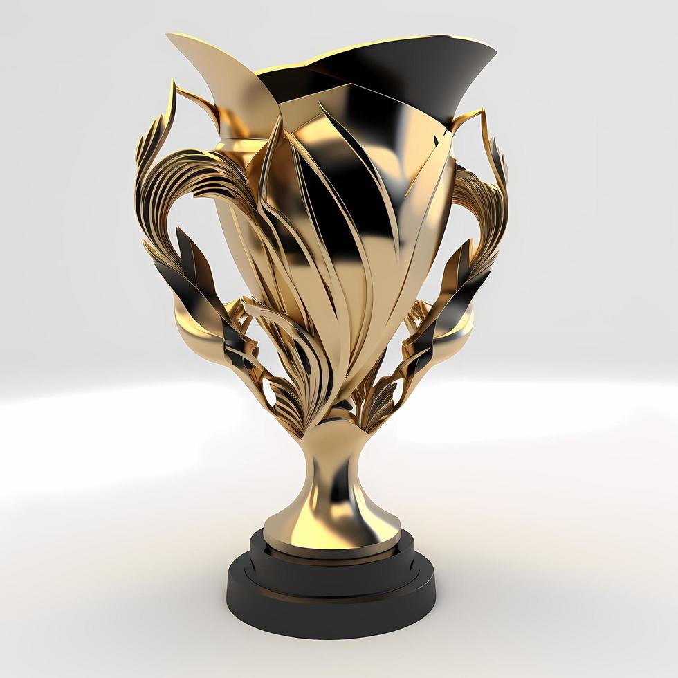 trophy illustration AI Generated photo