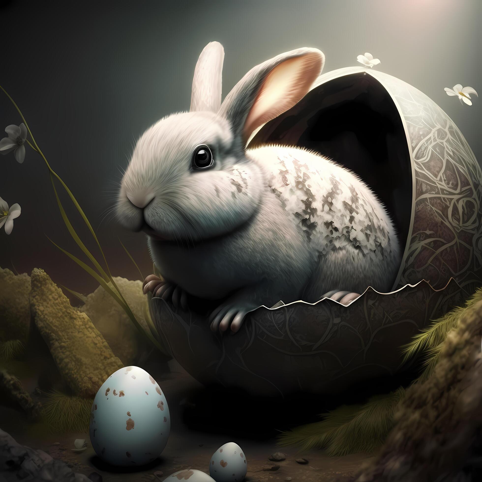 easter wallpaper illustration AI Generated 21950708 Stock Photo at Vecteezy