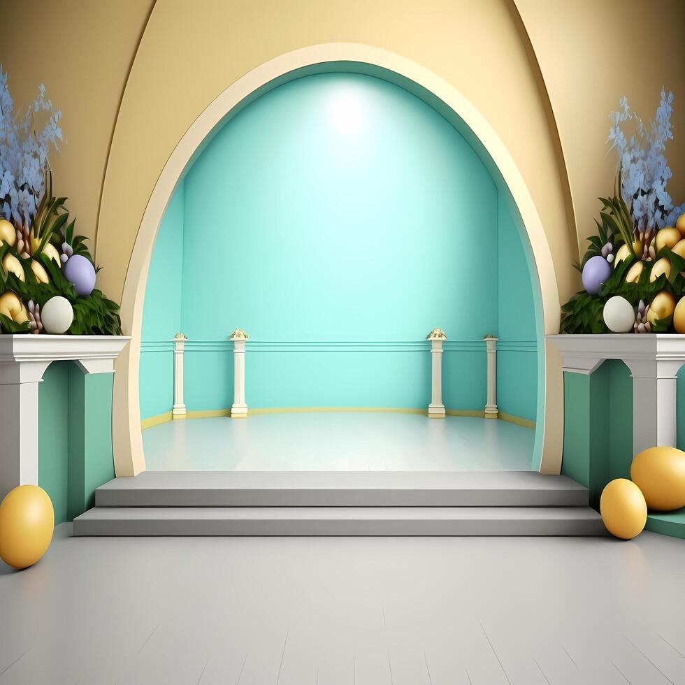 easter wallpaper illustration AI Generated 21950737 Stock Photo at Vecteezy