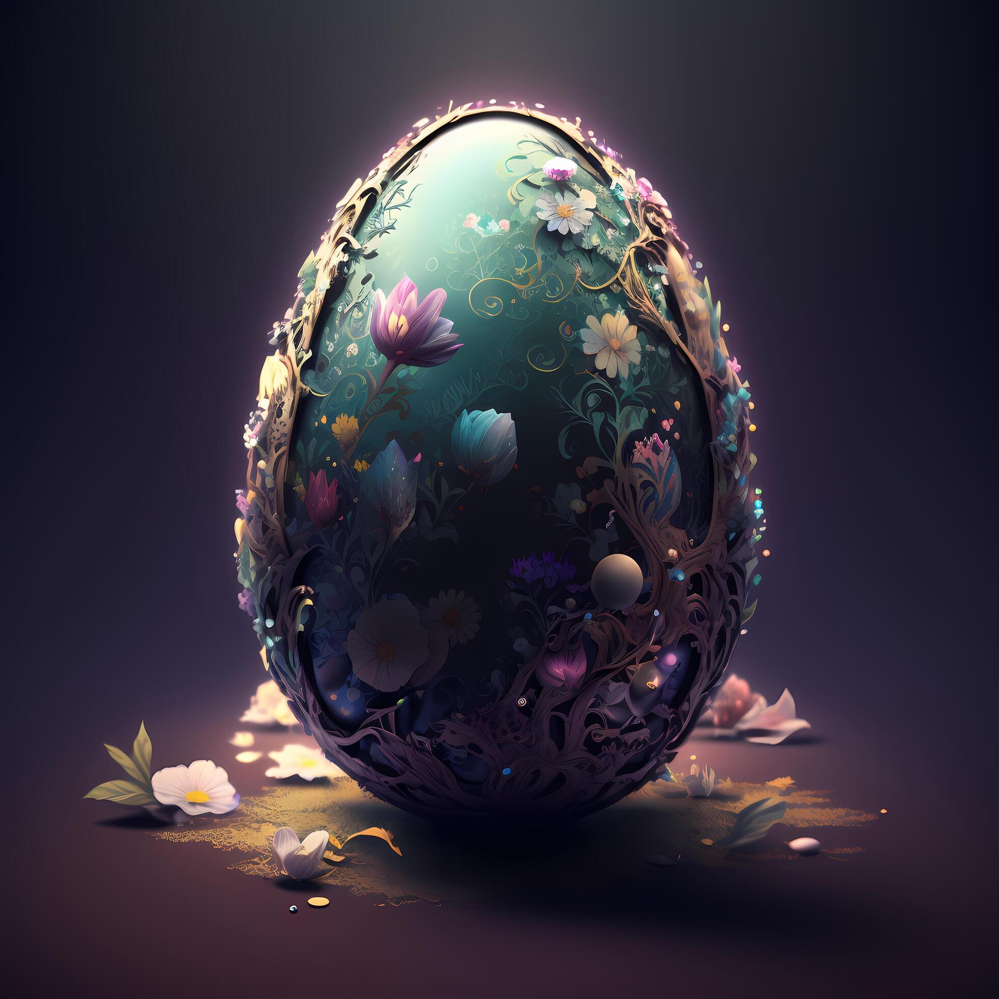 easter wallpaper illustration AI Generated 21950972 Stock Photo at Vecteezy