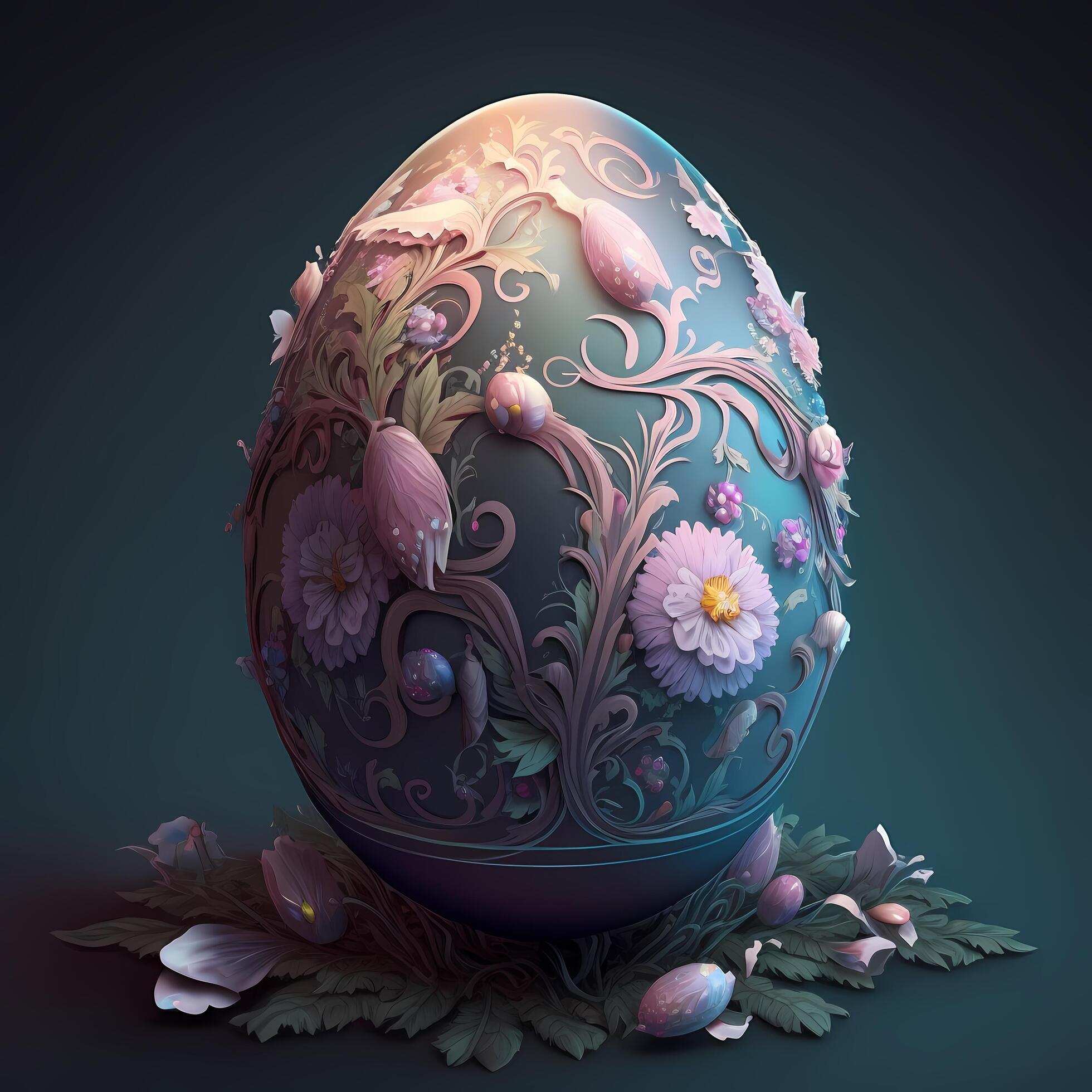 easter wallpaper illustration AI Generated 21950973 Stock Photo at Vecteezy
