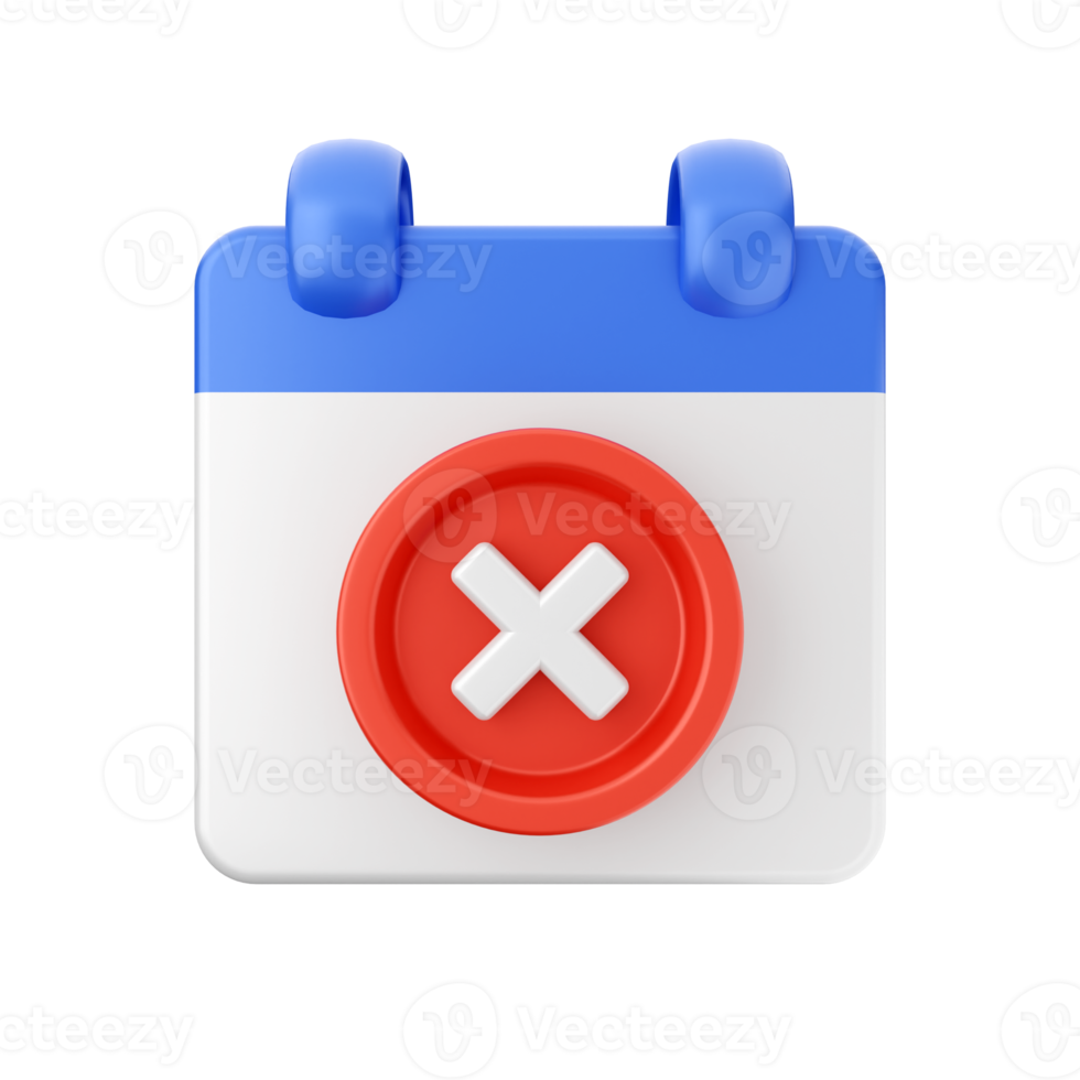 3d calendar date day schedule event icon illustration png