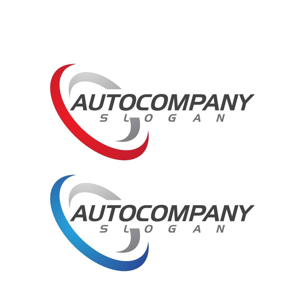 vector de plantilla de logotipo de auto auto