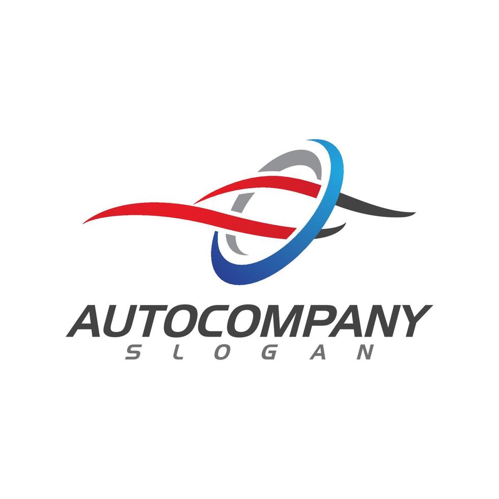 vector de plantilla de logotipo de auto auto