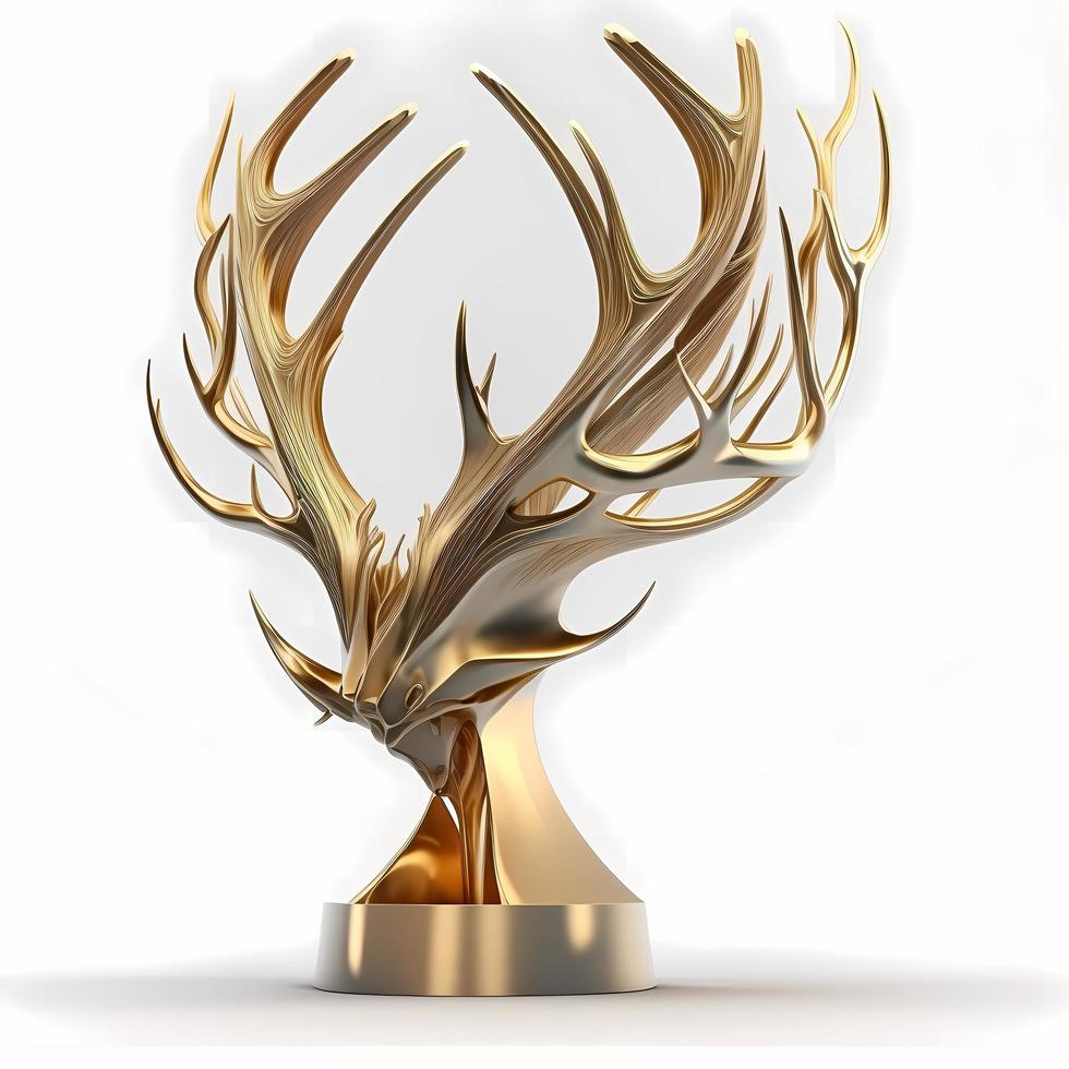 trophy illustration AI Generated photo